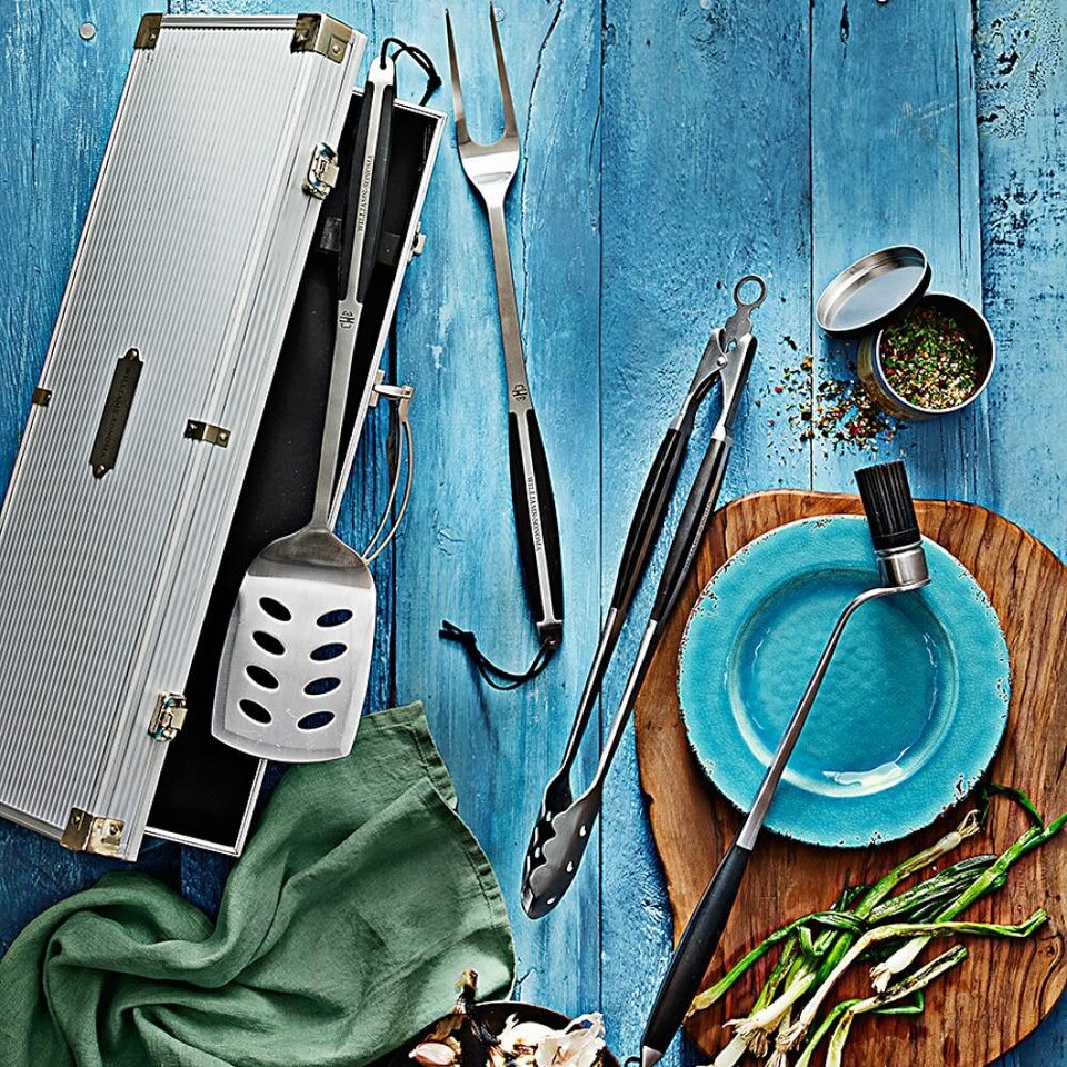 Williams Sonoma StainlessSteel BBQ Tools, Set of 4 Williams Sonoma AU